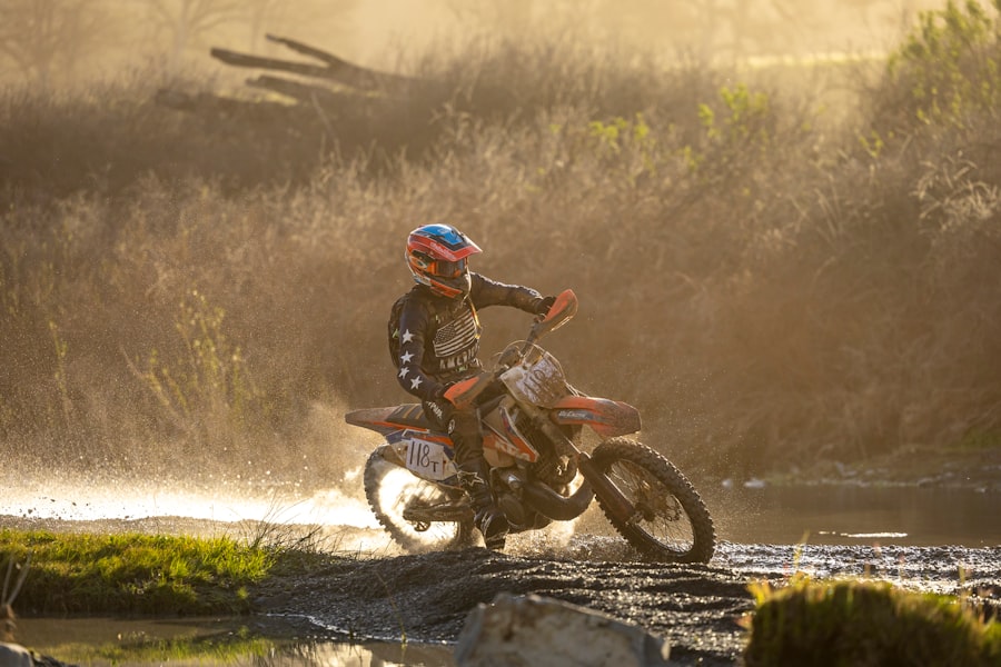 Photo enduro motorcycles